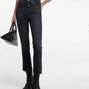 7 For All Mankind Dark Wash Straight Leg Jeans
